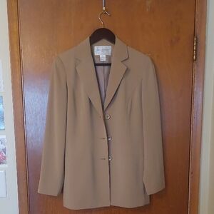 Jones New York Classic Tan Blazer